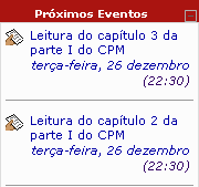 Próximos eventos Próximos eventos