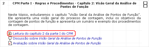 Tarefa no tópico Tarefa no tópico